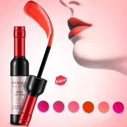 Bioaqua Glittering Charming Wine Tempting Lip Glaze Gloss Moisturising Lips Glosses Tint Branded Good Makeup Lipgloss