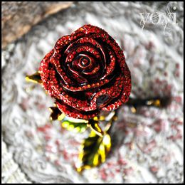 Freies verschiffen, Luxus Rose Schmuckschatulle Modeschmuck Aufbewahrungsbox Verpackung Fall Veranstalter, kreative Gemalte Blume schmuckschatulle
