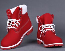 Moda Martin Boots Botas Retro Design Sapatos de Couro à prova d'água BOTA ABORTULA RELO CHOCOLO PRETO Tamanho de alta qualidade 36-40 Para feminino
