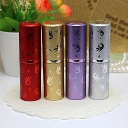 20ml Aluminium Perfume Spray Bottle Refillable Cosmetic Glass Atomizer Bottles Perfume Bottle fast shipping F20171338