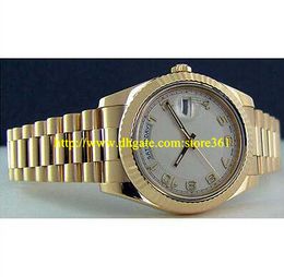 store361 new arrive watches 18kt Gold President II 41mm Ivory Arabic Dial - 218238