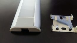 Free Shipping High Quality Square shape LED aluminium profile voor LED strips 25pcs/lot 2meters/pcs