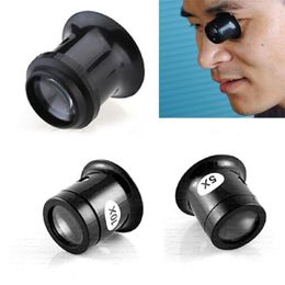 1Pc 5x/10x Watch Jewellery Magnifier Loupe Eye Len Eyepiece Repair Kit Tool E00052 BARD