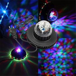 The new 2-in-one solar flying saucer bar revolving lamp stage lights KTV mini stage lights are selling well