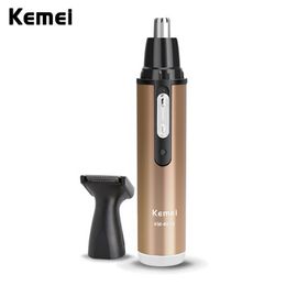 Kemei KM-6629 2 in 1 Multi Electric Shaving Nose Hair Trimmer Safe Face Care Shaving Trimmer For Nose Trimer for Man and Woman