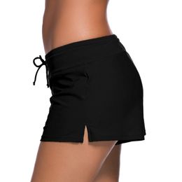 Taglie forti 2017 Donna Beach Surf Quick Dry Swim Boardshort Sport estivi Bikini brasiliani Bottoms Costume da bagno Pantaloncini LC41977