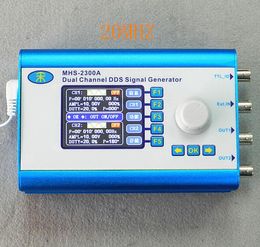 Freeshipping 20MHZ Colour LCD Digital Screen Arbitrary waveform signal generator DDS Function Generator