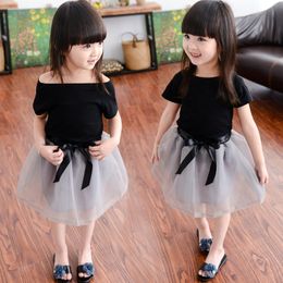 Baby Girl 2pcs Clothing Sets Infant Cotton Romper Tulle Skirt Set Bowknot Halloween Costumes Party Bebe Birthday Vestidos Striped