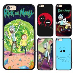 Étui Rick And Morty pour iPhone 6 6s Hybrid TPUPC Phone Case Free Gift