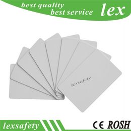 100pcs 13.56Mhz FUDAN F08 white thin RFID IC card Parking Access Control,RFID Smart IC Card,Chip IC Cards