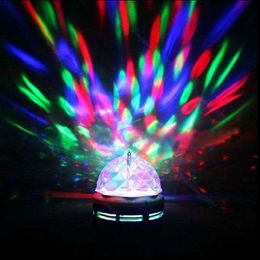 E27 RGB LED Blubs LED Effects Stage Lighting Auto/Sound activated Full Colour Rotating Lamp Disco Party Bar Club Effect Lights