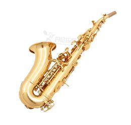 Bastet BCS-556 Quality Gold Lacquer Professional Soprano B(B) Saxophone B Flat Musical Instrument Sax For Kids And Adults