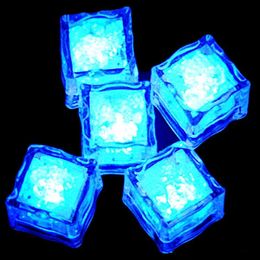 600PCS High Quality Flash Ice Cube Water-Actived Flash Led Light Put Into Water Drink Flash Automatically for Party Wedding Bars Christmas