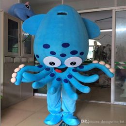 JYQ Big squid octopus cartoon props walking cartoon dolls clothes dolls props Customise cartoon mascot