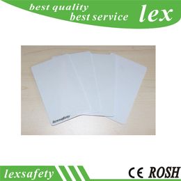 100 pcs lot F08 smart Blank ISO Thin pvc Cards RFID 13.56MHz IC ISO14443A 1K Smart Card