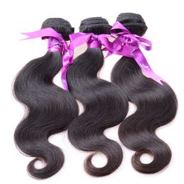 3pcs body wave weft hair with 1 top lace closure peruvian unprocessed nice weave bundles ** silk base toupee free /middle /3 part