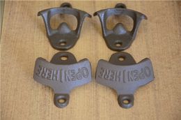 Wall-mounted beer bottle opener cast iron retro kitchen fashion tools