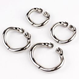 Stainless Steel Male Chastity Belt Cages Additional Arc Ring 4 Size Choose BDSM Toys Good quality