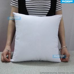 30pcs MOQ 12x12 inches Cotton Twill Pillow Cover Solid Natural White Pillowcase Blank Cushion Cover Perfect For Crafters Dyeing / Applique