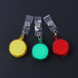 Retractable Lanyard ID Card Badge Holder Reels with Clip Keep ID Key Cell phone Safe wa3193