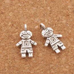 Strap Pants Boy Charm Beads 300pcs/lot hot Antique Silver Pendants Jewelry DIY 16.1x9mm L1139