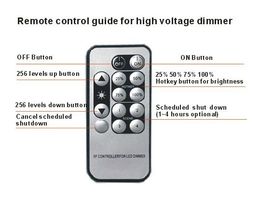 Free shipping 40pcs/lot wireless IR Dimmer switch for 12V 24V led light DC12V~24V 8A with 12-key wireless remote