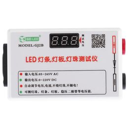 Freeshipping Portable LED Strip Light Lamp Panel Bead Regulated Voltage Diode Tester Metre Voltmeter Automatic Adjustment AC85-265V DC0-220V