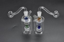 Glass Water Pipe Bong 10mm Ash Catchers Bong Vortex Shiny Oil Rigs Water Smoking Pipes