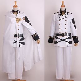 Seraph of the End Mikaela Hyakuya Uniform Cosplay Costumes