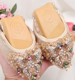 Flat bottomed shallow water butterfly knot single shoes fashion shoes