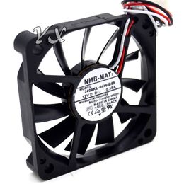 Original NMB 6010 2404KL-04W-B59 12V 60*60*10mm 0.35A 6CM three wire speed version of the fan