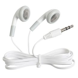 Wholesale 200Pcs/lot headphones headset 3.5mm gift earphones for mp3 mp4 CD IPHONE 3 4 5 FREE SHIPPING