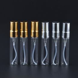 2ml Mini Cute Glass Perfume Bottle With Metal 5ml 10ml Spray&Empty Parfum Case refillable perfume bottle F2017662