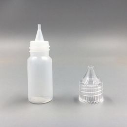 Nice Crystal Cap 10ml PE Pen Bottles with Wide Mouth Tip 2500Pcs/Lot Bottle E-juice 10 ml Free Shipping