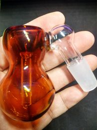 Glass Smoking Ash Catcher Bowl Male Female 14mm 18mm Bubbler Pyrex Percolator Adapter Bongs Water Pipe Bong
