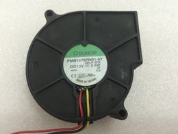 SUNON PMB1275PNB1-AY, (2).F.GN DC 12V 3.6W 3-wire 3-pin connector 90mm 75x75x30mm Server Blower Cooling fan