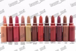 Factory Direct DHL Free Shipping New Makeup Lips M5544 Matte Lipstick!12 Different Colors