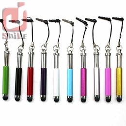 Metral Colorful Retractable Stylus Touch Screen Pen for Android Mobile Phones Tablet PC Mid 500pcs/lot