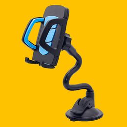 -Универсальный 360 ° в лобовом стекле автомобиля приборная доска держатель подставка для iPhone Samsung GPS мобильного телефона черный