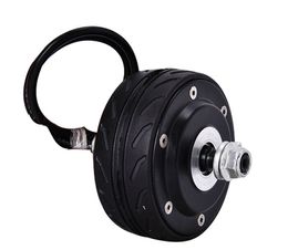 free shippping 24V 150W 4" hub motor wheel double shaft electric wheel hub motor brushless hub motor