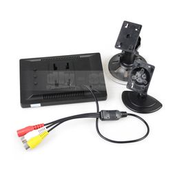 DIYKIT 5 inch Car Monitor Waterproof Reverse LED Night Vision Colour Rear View Car Camera For Parking Assistance System2252