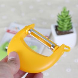 With brush stainless steel fruit planer vegetable peeler vegetables wash the creative kitchen tool Business gifts