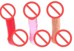Crystal Jelly Dildo Penis Realistic Dildos Sex Toys for Women Masturbation Orgasm Gay Game 12.5*2.5cm