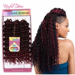 SAVANA crochet curly twist 3pcs/pack crochet braids hair kinky curly ombre bug jerry curly 10inch synthetic braiding hair