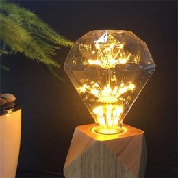 -Vintage E27 110-220V 3W энергосберегающий фейерверк светодиодный Edison Starry Sky Light алмазная лампа лампы для кафе бар ресторан одежды для одежды украшения