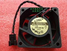 Original ADDA 6025 DC24V 0.18A 6cm 60*60*25MM AD0624XB-A71GP 2 wire inverter cooling fan