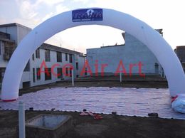 Free Air Blower Event Inflatable Arcade/Inflatable Round Arch With No Light Archway With Customized Logo