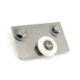 4 pieces wheel Shower room pulley bathroom shower sliding glass door roller household repari hardware part