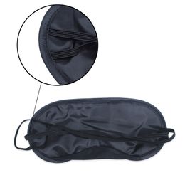 Black Sleep Eye Mask Shades Sleeping Rest Cover Blindfold New Outdoor Air Travel Wholesale 1200pcs Avoid directly sunlight