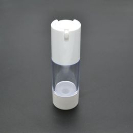 10pcs/lot 50ml Clear Plastic Emulsion Shampoo Cream Envase Airless Pump Bottle Empty Cosmetic Containers SPB94